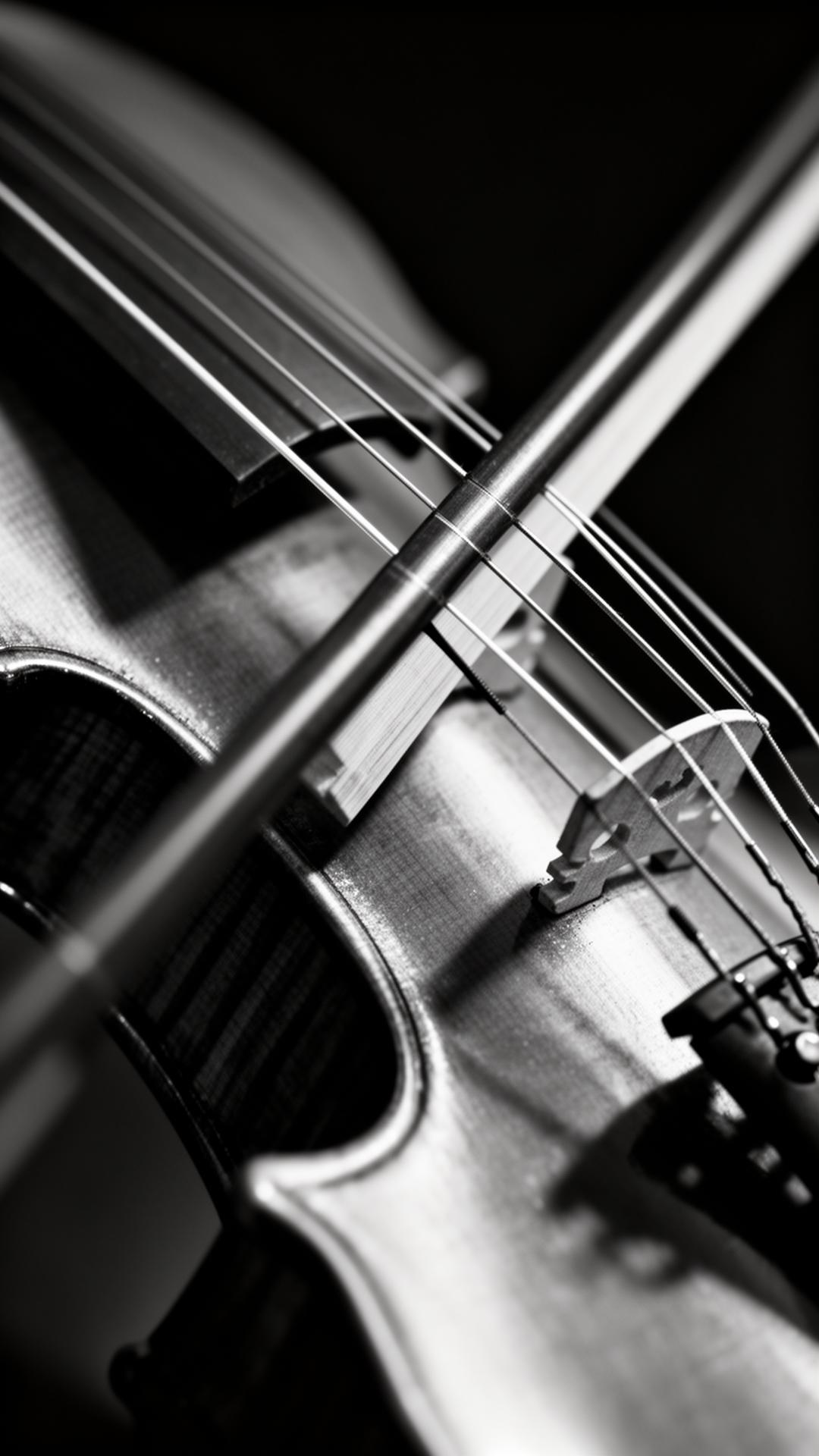Detalhe de violino